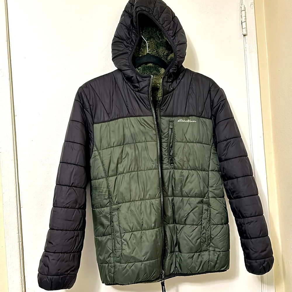 Eddie Bauer Deer Habor Reversible Jacket